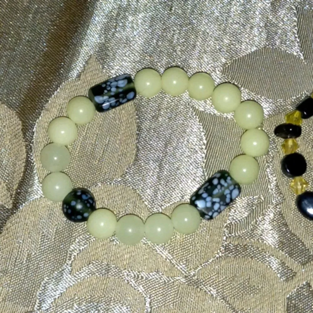 Handmade bracelet with cross charm